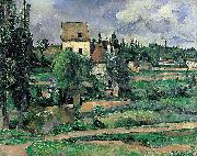 Paul Cezanne Le moulin sur la Couleuvre a Pontoise oil painting reproduction